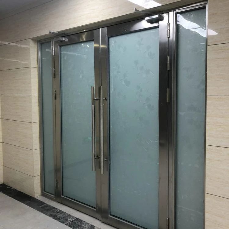 防火玻璃門(mén)定做(圖1) 玻璃消防門(mén).jpg
